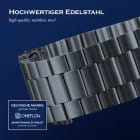 ONEFLOW Classic Link Apple Watch 4 (44mm) Armband Herren Edelstahl – Weiteres Produktbild 5