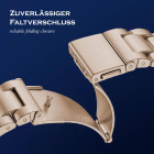 ONEFLOW Classic Link Apple Watch 4 (44mm) Armband Herren Edelstahl – Produktbild 2