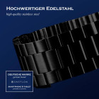 ONEFLOW Classic Link Apple Watch 4 (44mm) Armband Herren Edelstahl – Produktbild 5