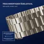 ONEFLOW Classic Link Apple Watch 4 (44mm) Armband Herren Edelstahl – Produktbild 5