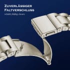 ONEFLOW Classic Link Apple Watch 5 (44mm) Armband Herren Edelstahl – Weiteres Produktbild 2