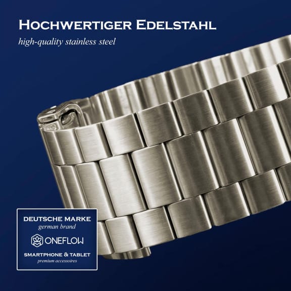 ONEFLOW Classic Link Apple Watch Ultra 1 (49mm) Armband Herren Edelstahl – Weiteres Produktbild 5 ONEFLOW Classic Link Apple Watch Ultra 1 (49mm) Armband Herren Edelstahl – Weiteres Produktbild 5