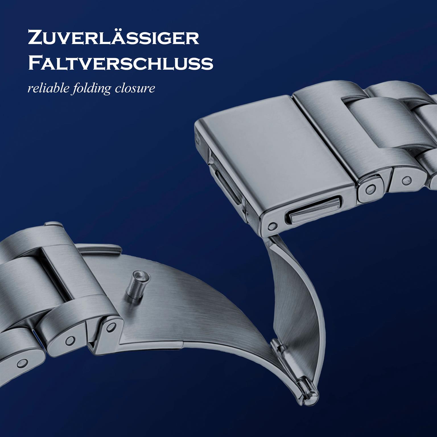 ONEFLOW Classic Link Apple Watch Ultra 2 (49mm) Armband Herren Edelstahl – Weiteres Produktbild 2 ONEFLOW Classic Link Apple Watch Ultra 2 (49mm) Armband Herren Edelstahl – Weiteres Produktbild 2