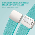 ONEFLOW Denim Loop Apple Watch SE 2 (40mm) Armband Jeans Look – Weiteres Produktbild 2