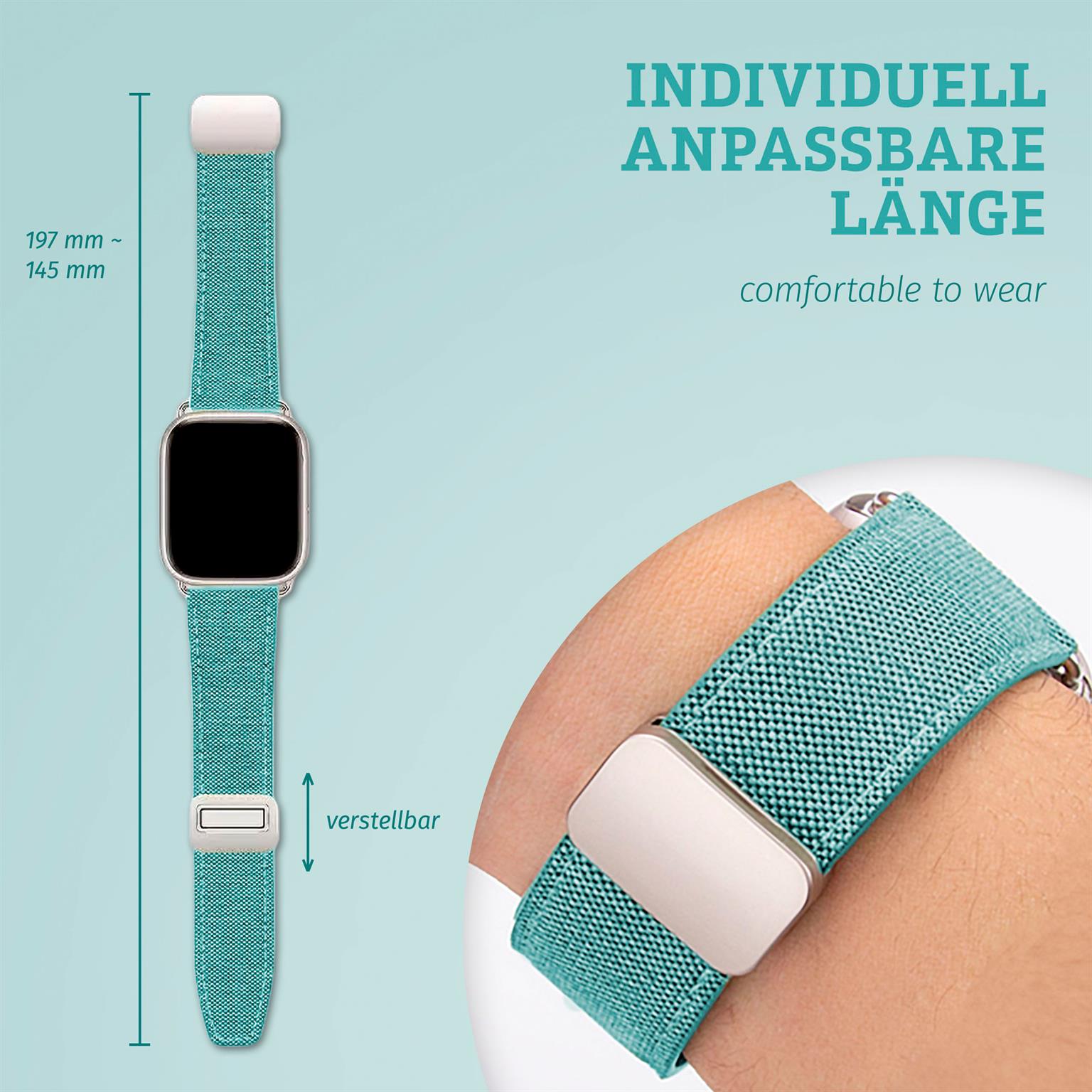 ONEFLOW Denim Loop Apple Watch SE 2 (44mm) Armband Jeans Look – Weiteres Produktbild 3 ONEFLOW Denim Loop Apple Watch SE 2 (44mm) Armband Jeans Look – Weiteres Produktbild 3