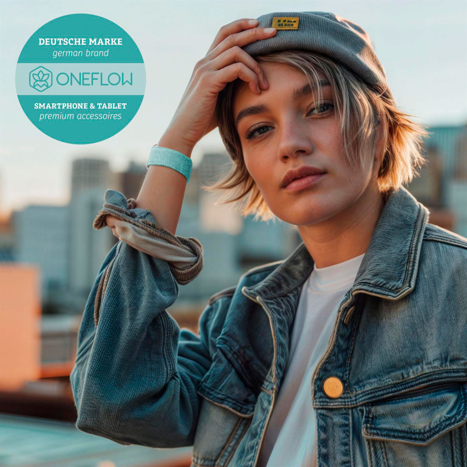 ONEFLOW Denim Loop Apple Watch 11 (46mm) Armband Jeans Look – Weiteres Produktbild 4 ONEFLOW Denim Loop Apple Watch 11 (46mm) Armband Jeans Look – Weiteres Produktbild 4