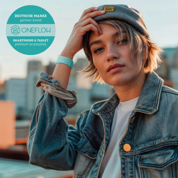 ONEFLOW Denim Loop Apple Watch 11 (46mm) Armband Jeans Look – Weiteres Produktbild 4