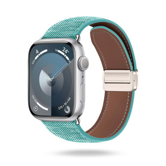 ONEFLOW Denim Loop Apple Watch 2 (38mm) Armband Jeans Look – Ice Blue