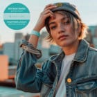 ONEFLOW Denim Loop Apple Watch 3 (42mm) Armband Jeans Look – Produktbild 4