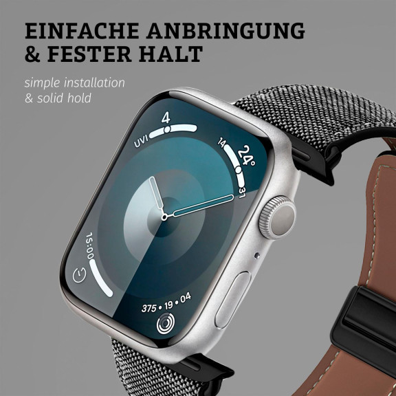 ONEFLOW Denim Loop Apple Watch 4 (44mm) Armband Jeans Look – Weiteres Produktbild 5