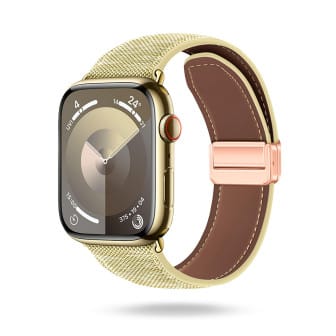 ONEFLOW Denim Loop Apple Watch 7 (45mm) Armband Jeans Look – Champagne ONEFLOW Denim Loop Apple Watch 7 (45mm) Armband Jeans Look – Champagne