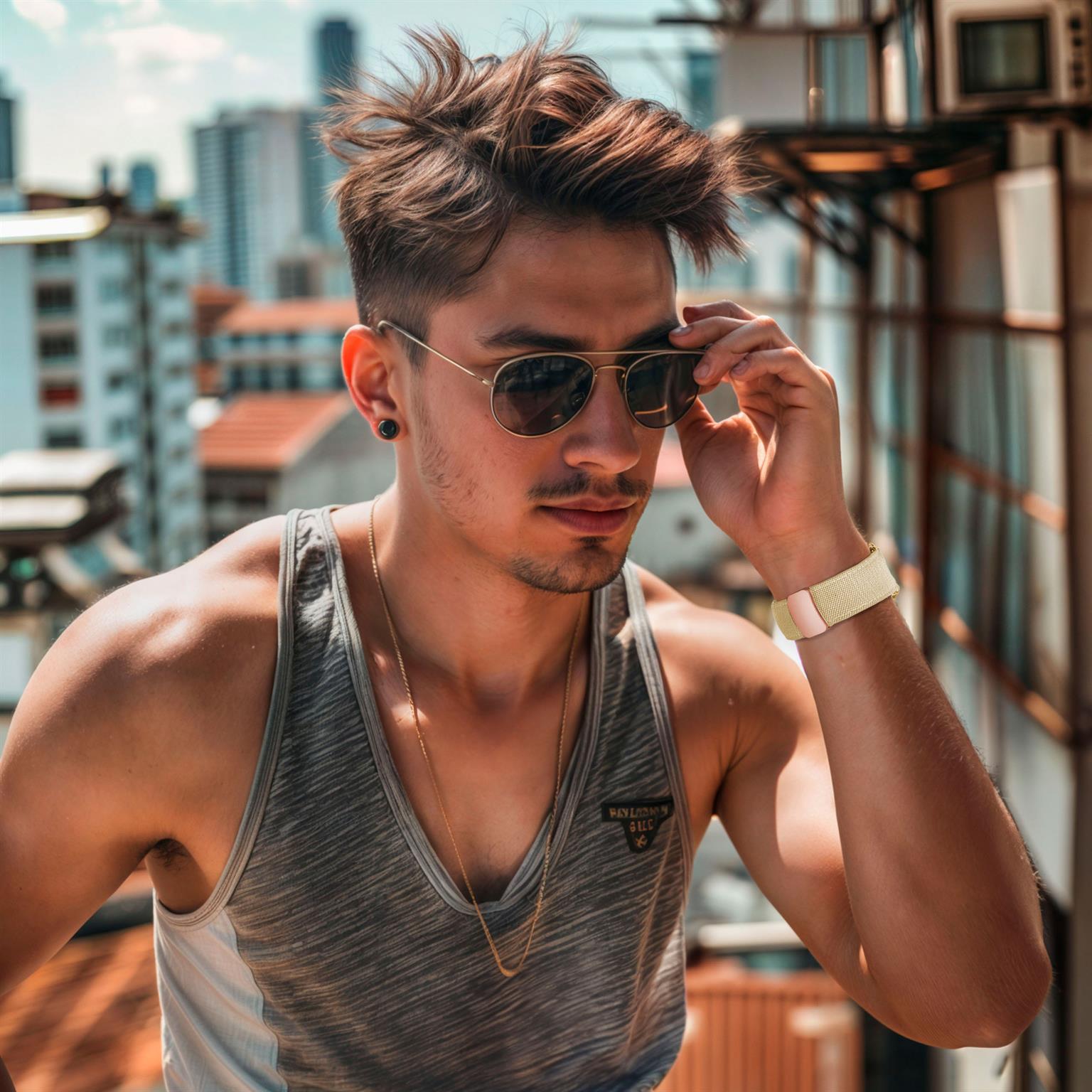 ONEFLOW Denim Loop Apple Watch 8 (45mm) Armband Jeans Look – Weiteres Produktbild 7 ONEFLOW Denim Loop Apple Watch 8 (45mm) Armband Jeans Look – Weiteres Produktbild 7