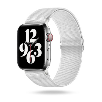 ONEFLOW Flex Loop Apple Watch 11 (42mm) Armband flexibel – Pure White