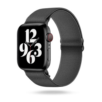 ONEFLOW Flex Loop Apple Watch 11 (46mm) Armband flexibel – Slate Grey