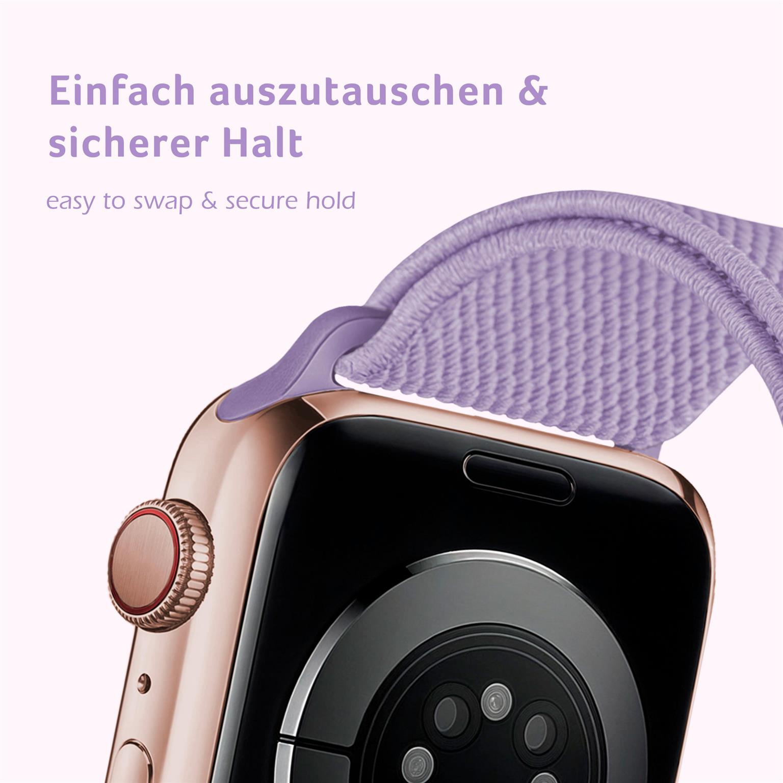 ONEFLOW Flex Loop Apple Watch 10 (46mm) Armband flexibel – Weiteres Produktbild 1