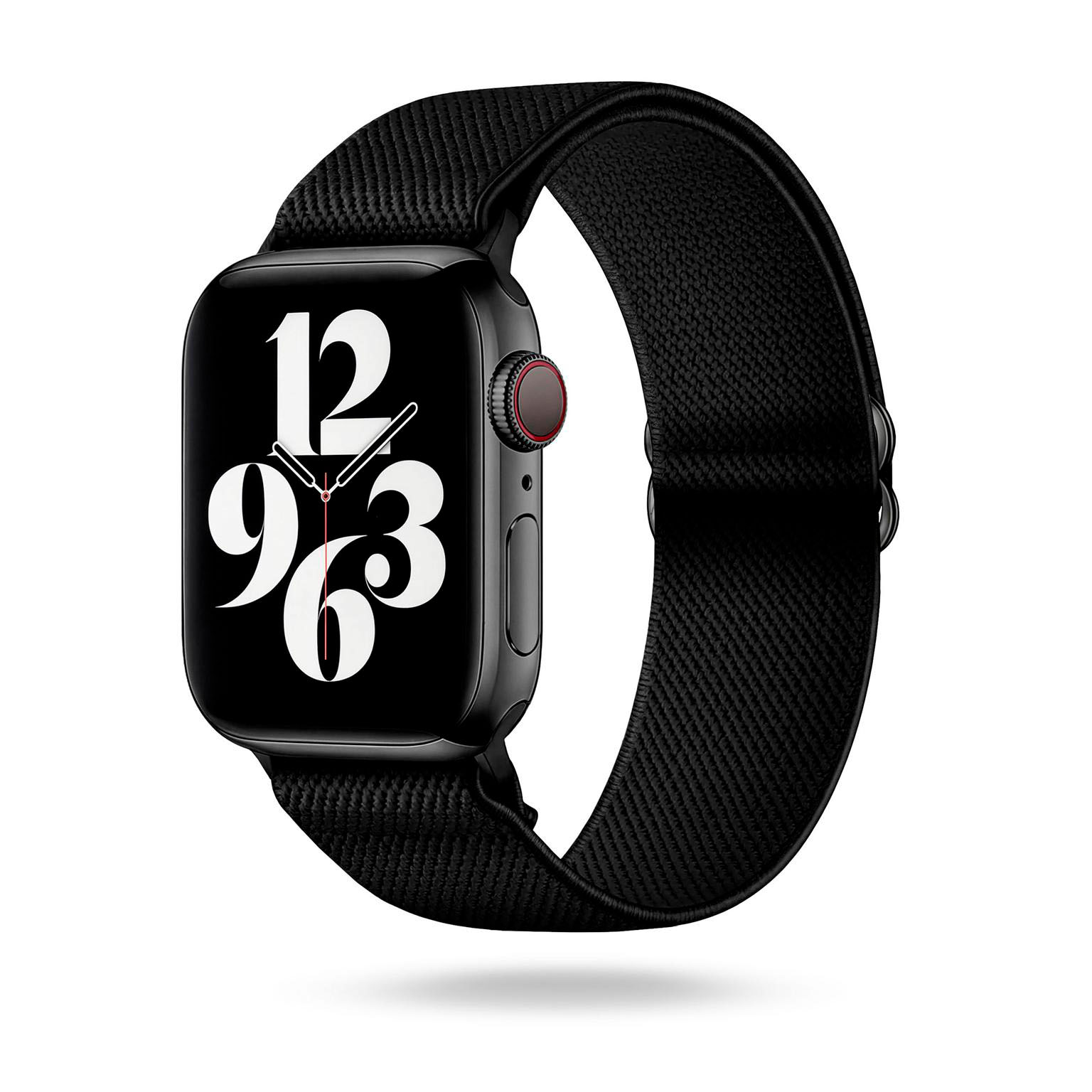 ONEFLOW Flex Loop Apple Watch 11 (42mm) Armband flexibel – Onyx Black
