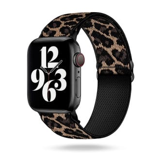 ONEFLOW Flex Loop Apple Watch 2 (38mm) Armband flexibel – Leopard Print ONEFLOW Flex Loop Apple Watch 2 (38mm) Armband flexibel – Leopard Print