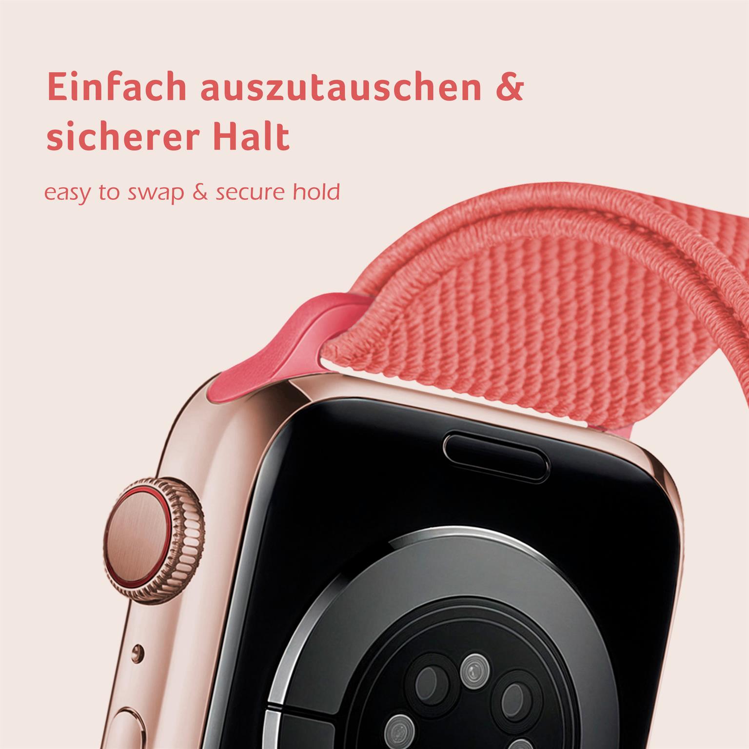 ONEFLOW Flex Loop Apple Watch 3 (38mm) Armband flexibel – Weiteres Produktbild 2