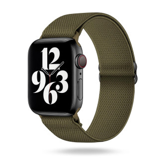 ONEFLOW Flex Loop Apple Watch 5 (40mm) Armband flexibel – Olive Green ONEFLOW Flex Loop Apple Watch 5 (40mm) Armband flexibel – Olive Green