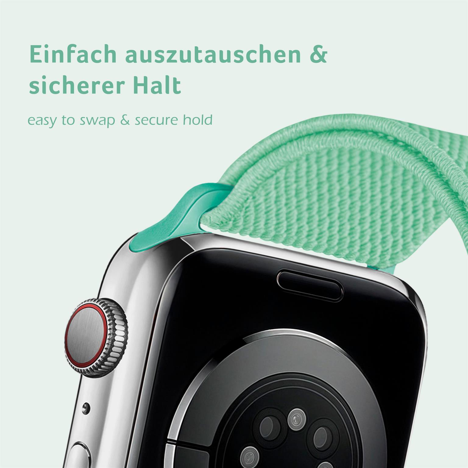 ONEFLOW Flex Loop Apple Watch 6 (40mm) Armband flexibel – Weiteres Produktbild 2