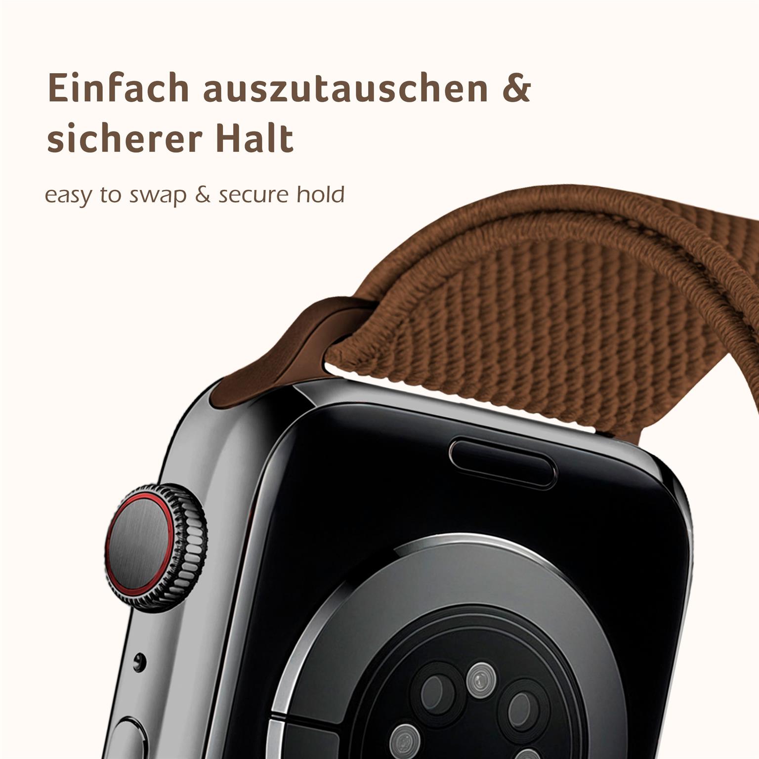 ONEFLOW Flex Loop Apple Watch 7 (41mm) Armband flexibel – Weiteres Produktbild 2