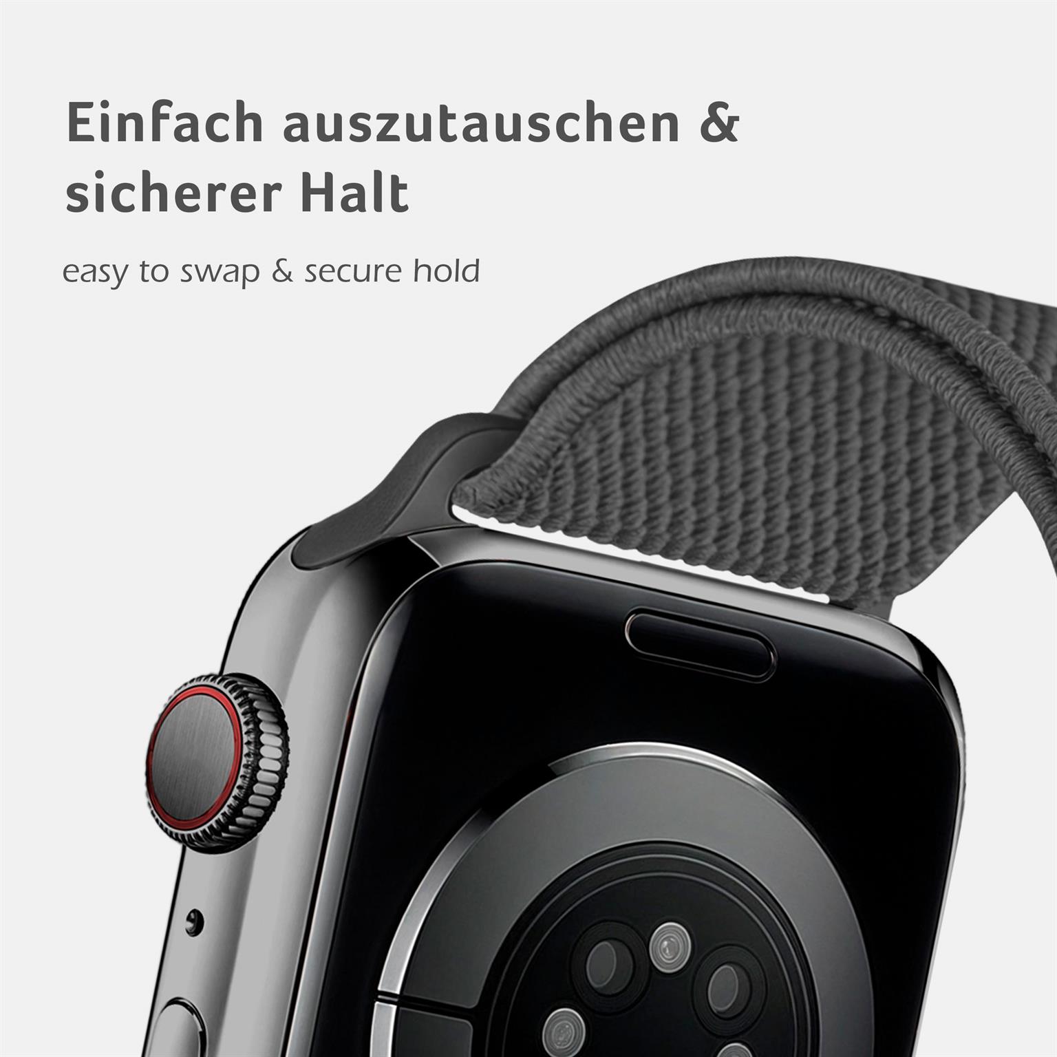 ONEFLOW Flex Loop Apple Watch 7 (41mm) Armband flexibel – Weiteres Produktbild 2