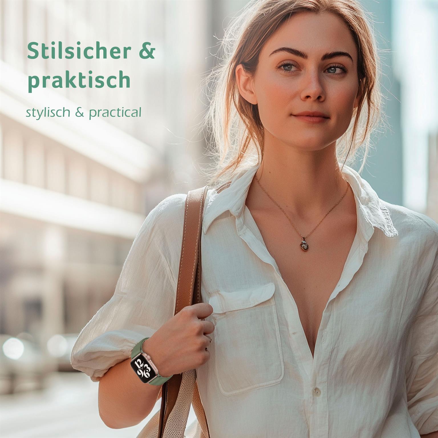 ONEFLOW Flex Loop Apple Watch 7 (41mm) Armband flexibel – Weiteres Produktbild 3