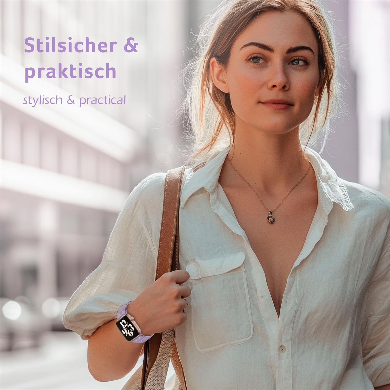 ONEFLOW Flex Loop Apple Watch 7 (41mm) Armband flexibel – Weiteres Produktbild 3