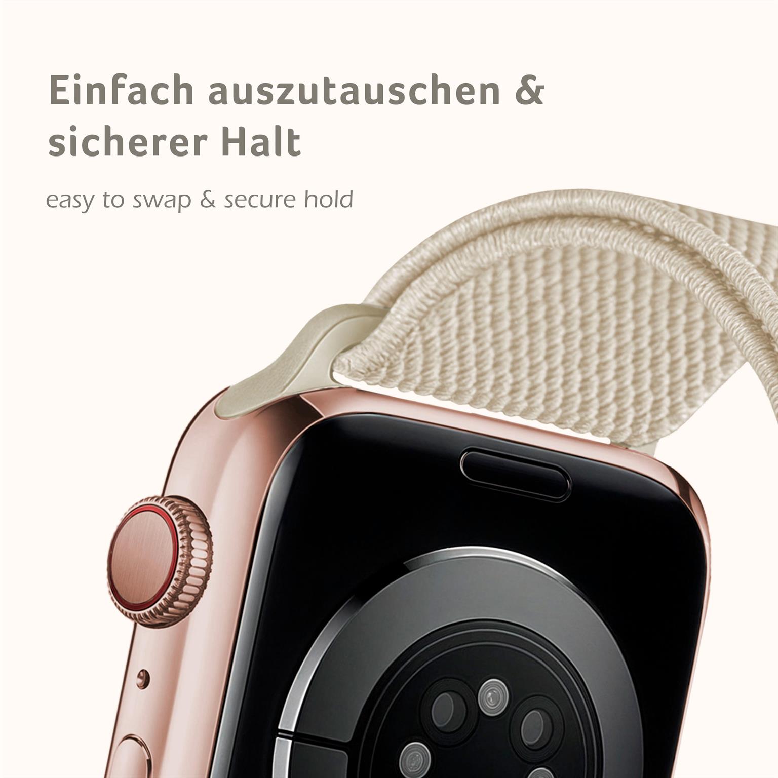 ONEFLOW Flex Loop Apple Watch 7 (41mm) Armband flexibel – Weiteres Produktbild 2