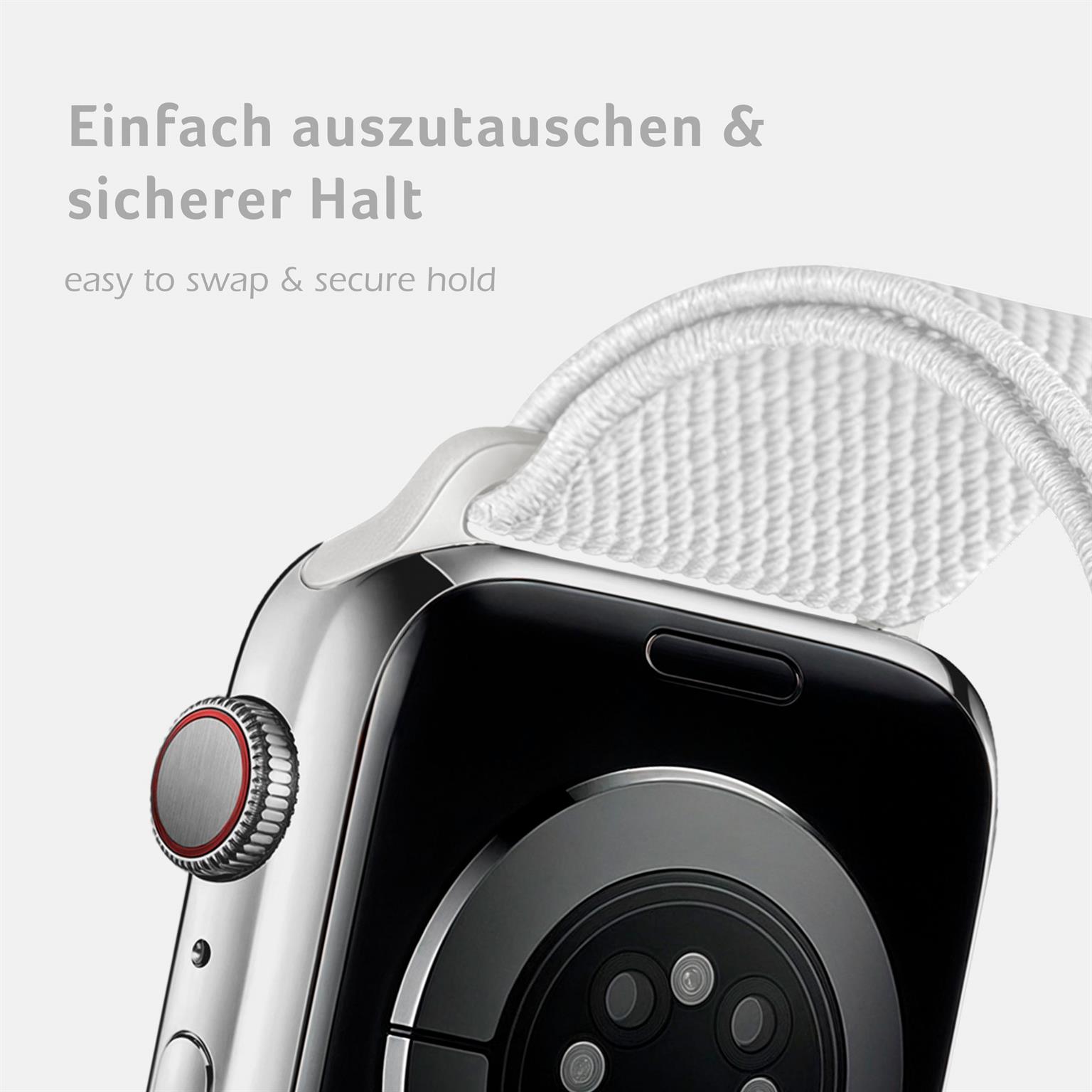 ONEFLOW Flex Loop Apple Watch 7 (41mm) Armband flexibel – Weiteres Produktbild 2