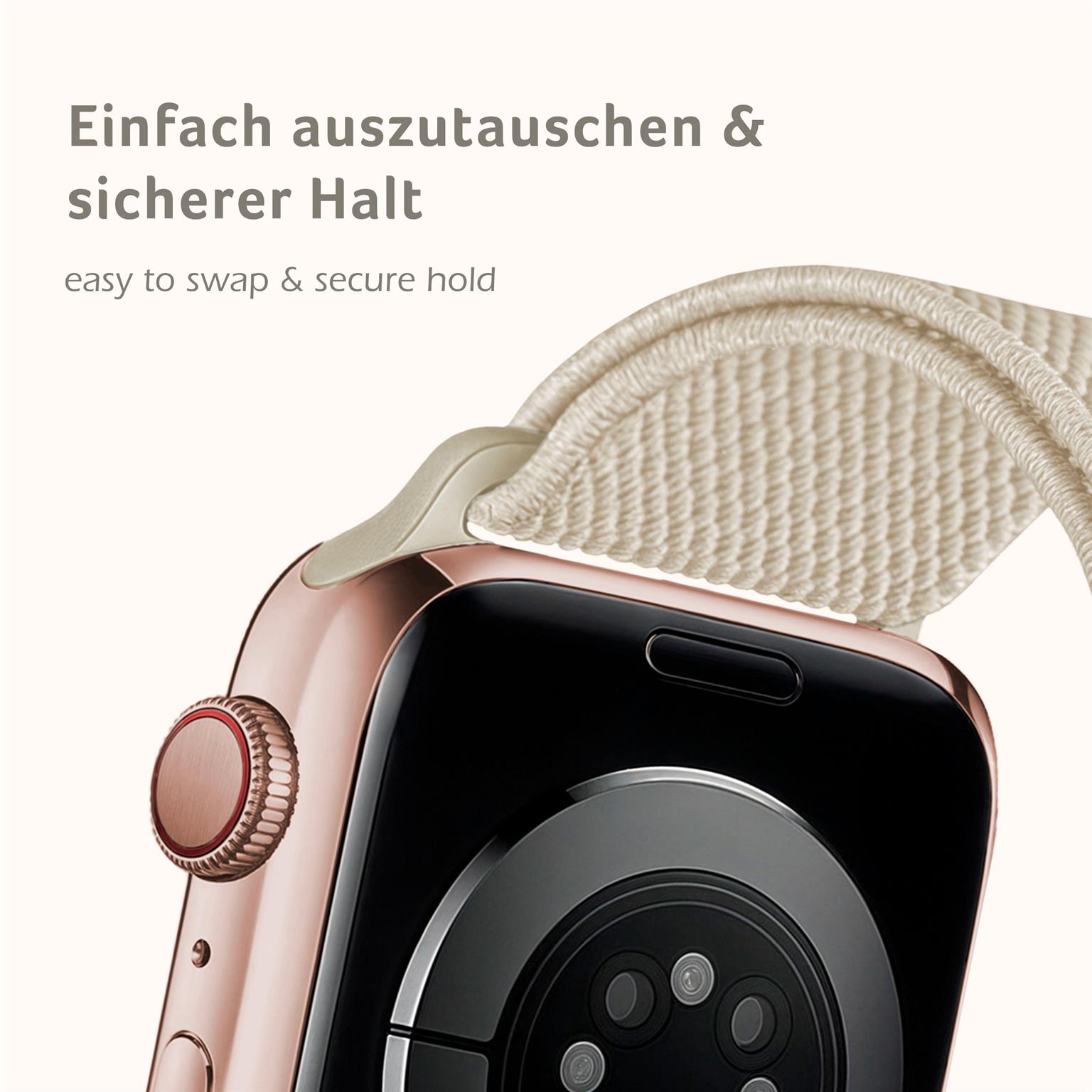 ONEFLOW Flex Loop Apple Watch 8 (41mm) Armband flexibel – Weiteres Produktbild 2