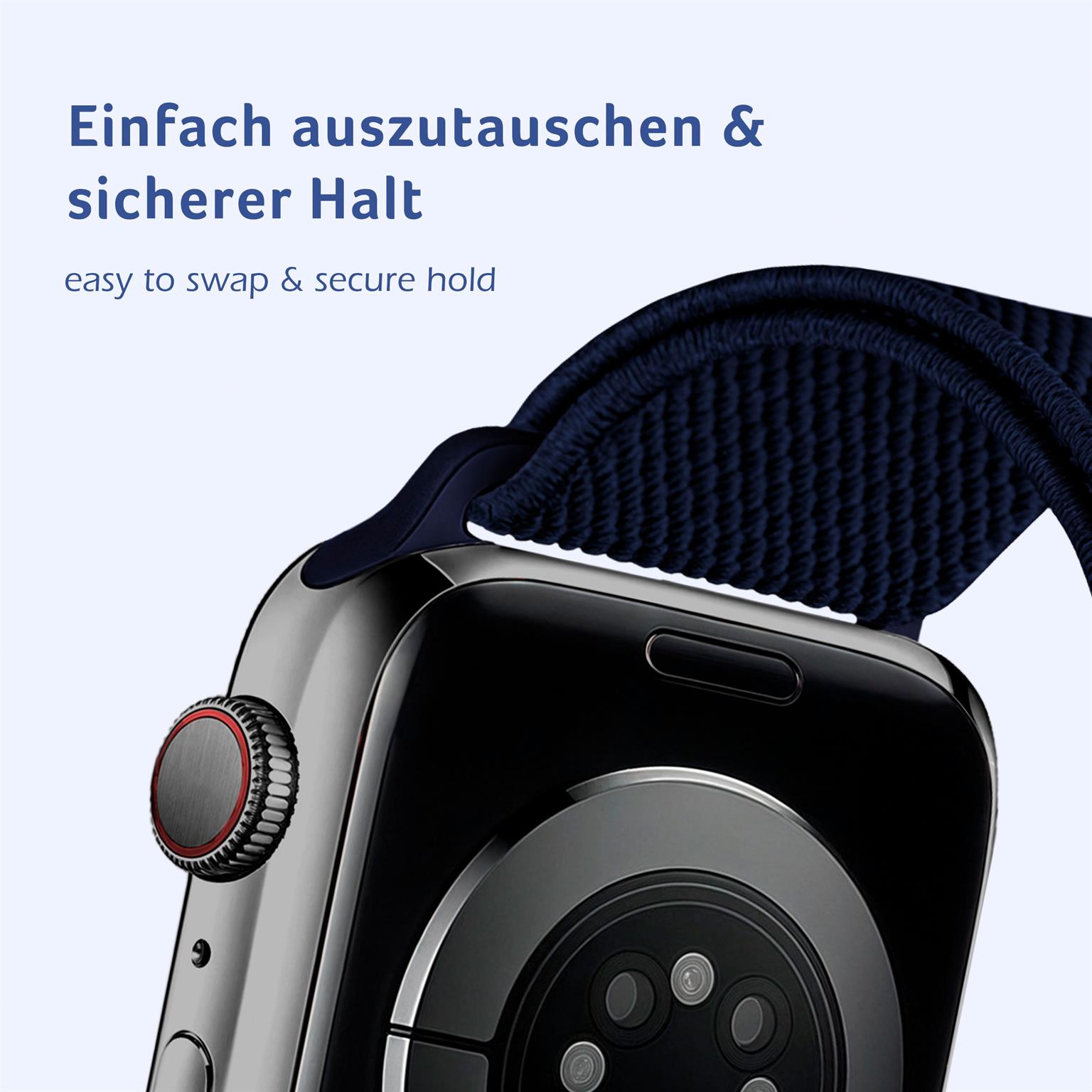 ONEFLOW Flex Loop Apple Watch 9 (41mm) Armband flexibel – Weiteres Produktbild 2