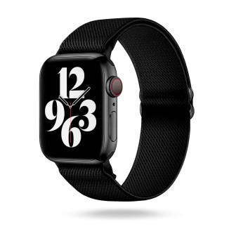 ONEFLOW Flex Loop Apple Watch Ultra 3 (49mm) Armband flexibel – Onyx Black