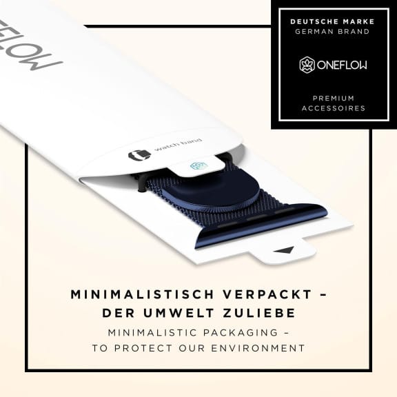 ONEFLOW Milano Mesh Apple Watch SE 1 (40mm) Armband Damen Metall – Weiteres Produktbild 8 ONEFLOW Milano Mesh Apple Watch SE 1 (40mm) Armband Damen Metall – Weiteres Produktbild 8