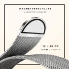 ONEFLOW Milano Mesh Apple Watch SE 1 (44mm) Armband Damen Metall – Weiteres Produktbild 5