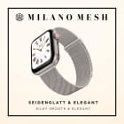 ONEFLOW Milano Mesh Apple Watch SE 1 (44mm) Armband Damen Metall – Produktbild 3