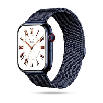 ONEFLOW Milano Mesh Apple Watch SE 3 (40mm) Armband Damen Metall – Napoli Blue ONEFLOW Milano Mesh Apple Watch SE 3 (40mm) Armband Damen Metall – Napoli Blue