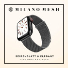 ONEFLOW Milano Mesh Apple Watch SE 3 (44mm) Armband Damen Metall – Produktbild 3