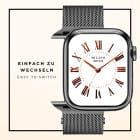 ONEFLOW Milano Mesh Apple Watch SE 3 (44mm) Armband Damen Metall – Weiteres Produktbild 7