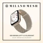 ONEFLOW Milano Mesh Apple Watch SE 3 (44mm) Armband Damen Metall – Produktbild 3