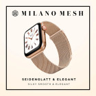 ONEFLOW Milano Mesh Apple Watch SE 3 (44mm) Armband Damen Metall – Weiteres Produktbild 3