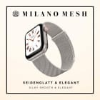 ONEFLOW Milano Mesh Apple Watch 1 (38mm) Armband Damen Metall – Produktbild 3