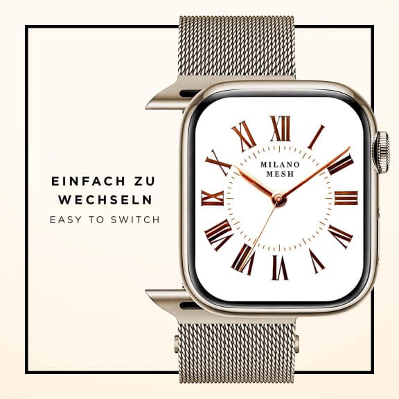 ONEFLOW Milano Mesh Apple Watch 1 (42mm) Armband Damen Metall – Weiteres Produktbild 7 ONEFLOW Milano Mesh Apple Watch 1 (42mm) Armband Damen Metall – Weiteres Produktbild 7