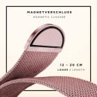 ONEFLOW Milano Mesh Apple Watch 10 (46mm) Armband Damen Metall – Produktbild 5