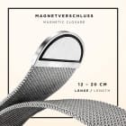ONEFLOW Milano Mesh Apple Watch 10 (46mm) Armband Damen Metall – Produktbild 5