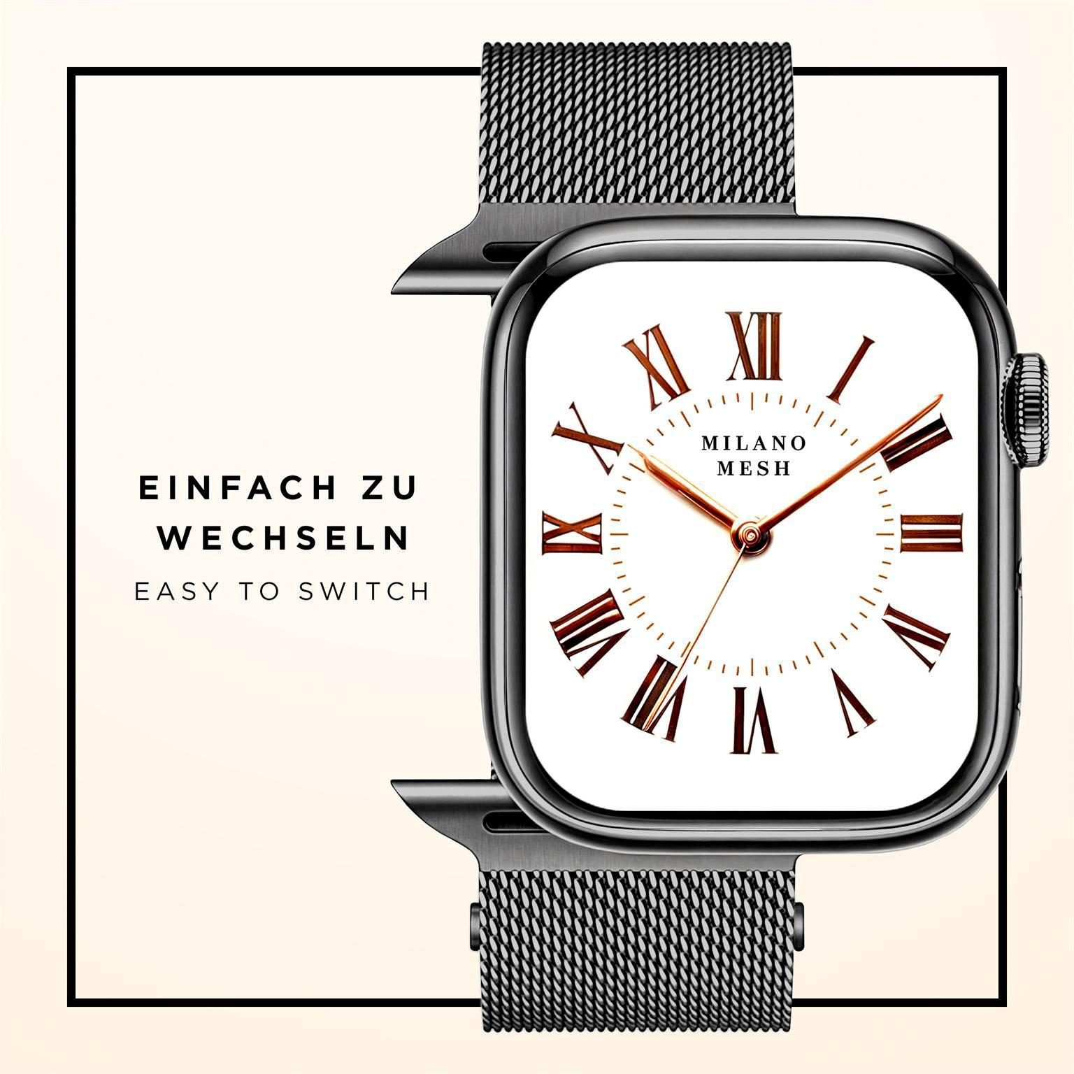 ONEFLOW Milano Mesh Apple Watch 11 (42mm) Armband Damen Metall – Weiteres Produktbild 7 ONEFLOW Milano Mesh Apple Watch 11 (42mm) Armband Damen Metall – Weiteres Produktbild 7