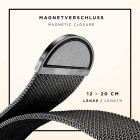 ONEFLOW Milano Mesh Apple Watch 11 (46mm) Armband Damen Metall – Produktbild 5