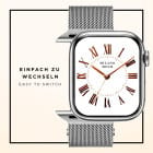 ONEFLOW Milano Mesh Apple Watch 11 (46mm) Armband Damen Metall – Produktbild 7