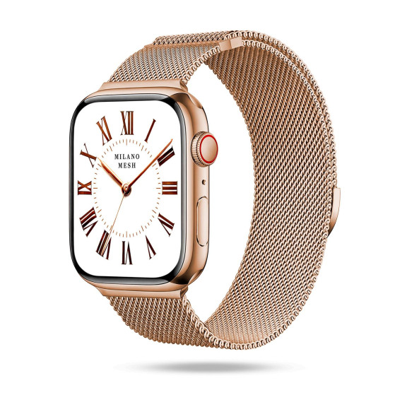 ONEFLOW Milano Mesh Apple Watch 4 (40mm) Armband Damen Metall – Weiteres Produktbild 1