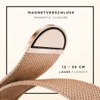 ONEFLOW Milano Mesh Apple Watch 4 (40mm) Armband Damen Metall – Weiteres Produktbild 5